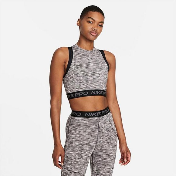 NIKE PRO SPACE DYE TANK - Picture 1 of 7